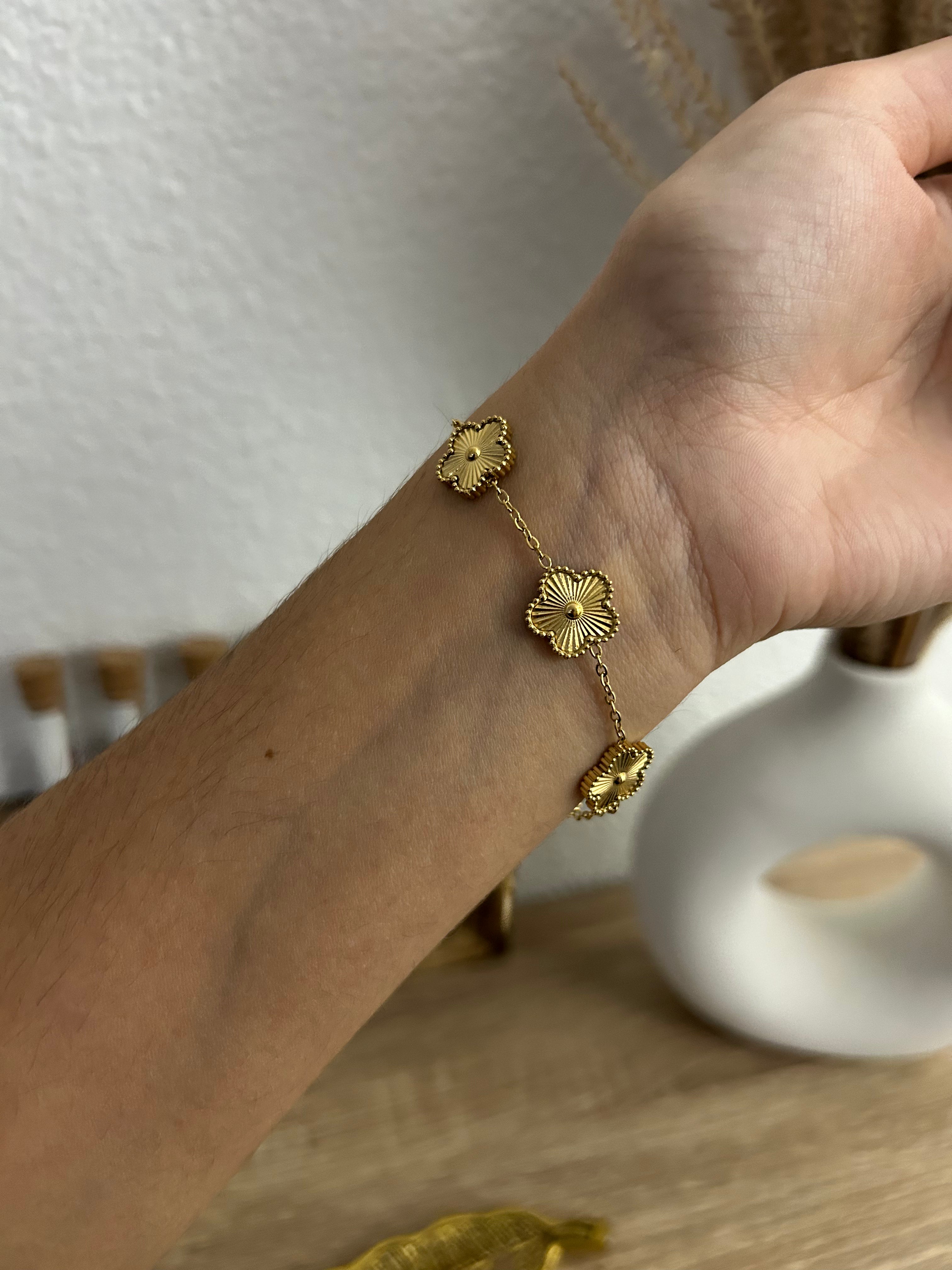 Bracelet Trèfles Golden