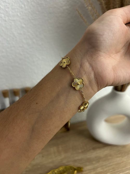 Bracelet Trèfles Golden